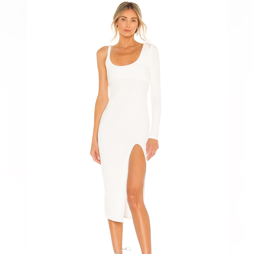 White Midi Dress